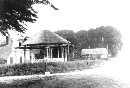 1930 bouw muziekkoepel plantsoenstraat oudzelhem 