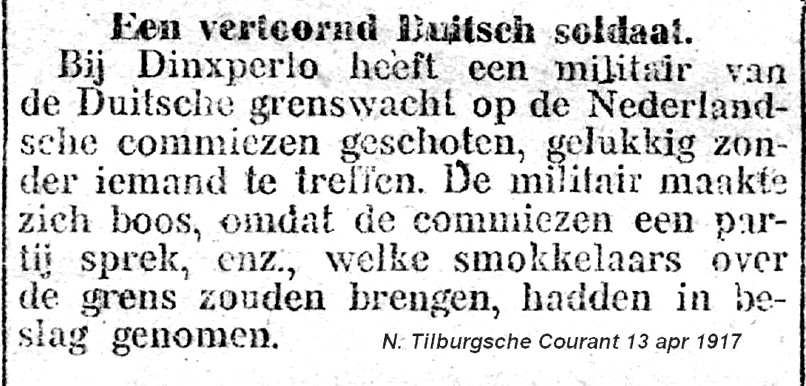 Nieuwe Tilburgsche Courant 13 april 1917 in PPT