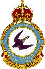 412squadron rcaf logo