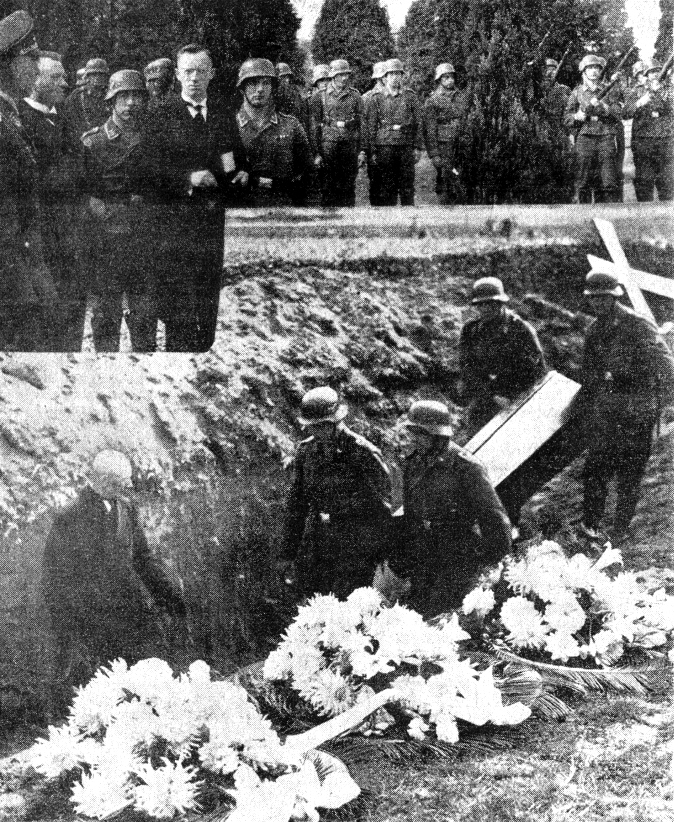 Begrafenis GB 4 sept 1940