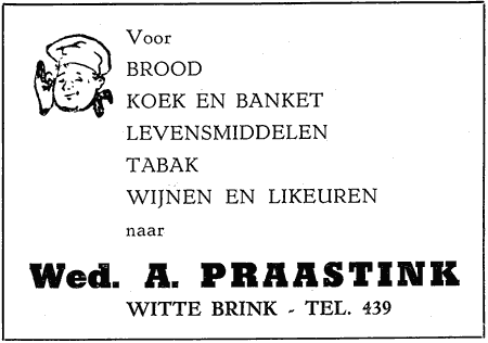 advertentie De Tol A. Praastink