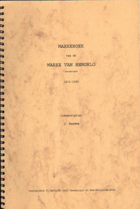 1612 1690 Markeboek van de Marke van Hengelo