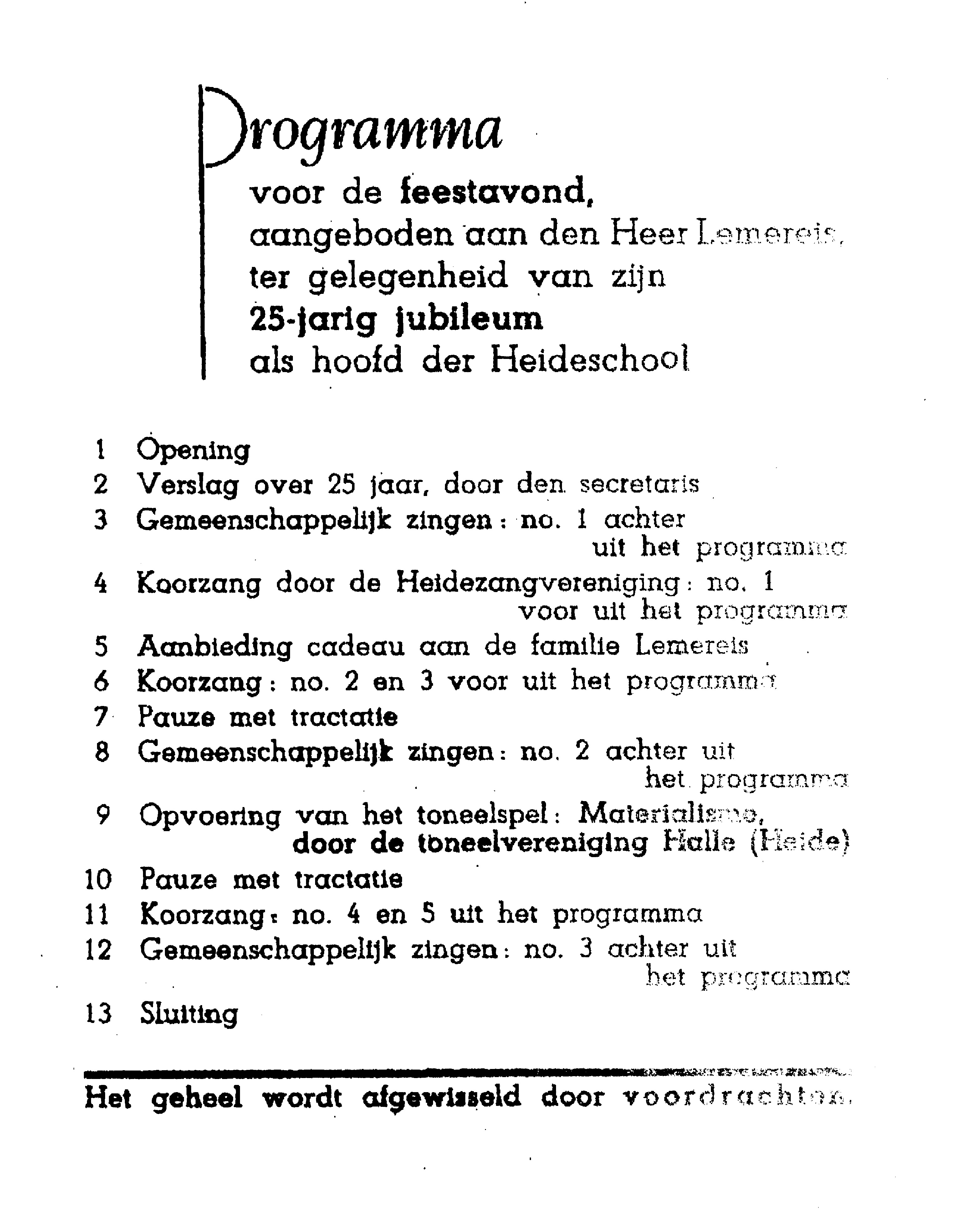 1947 programma