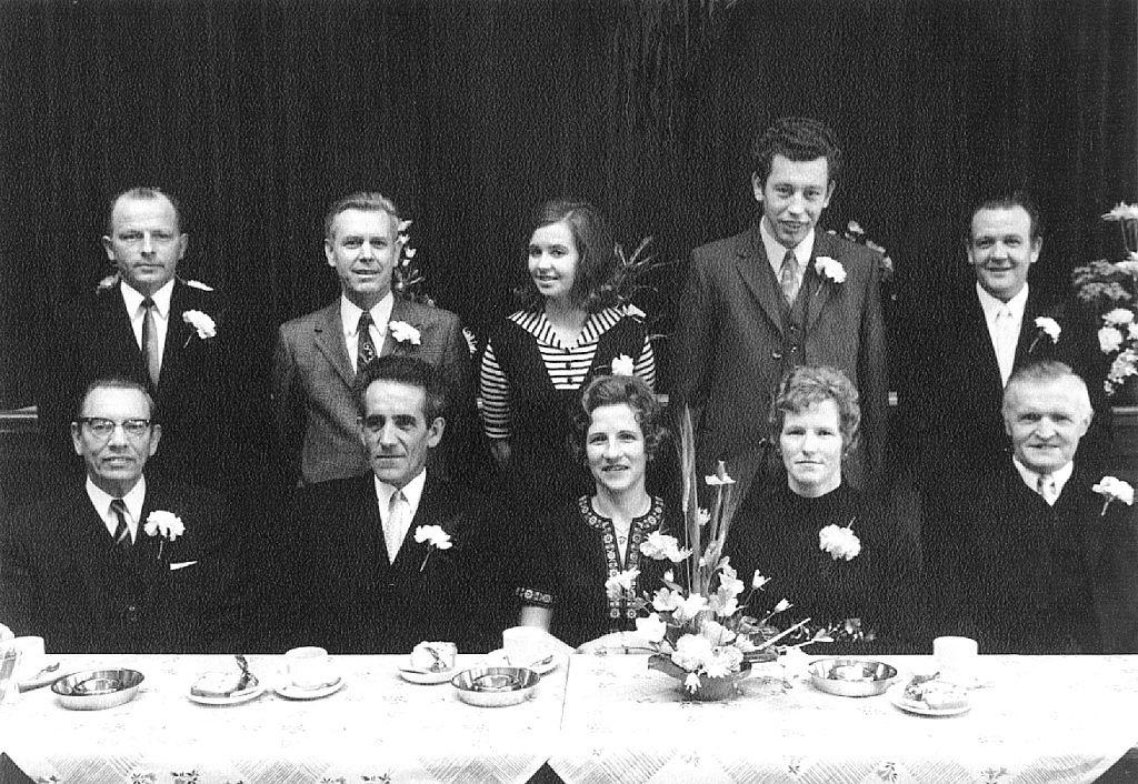 1972 bestuur en personeel