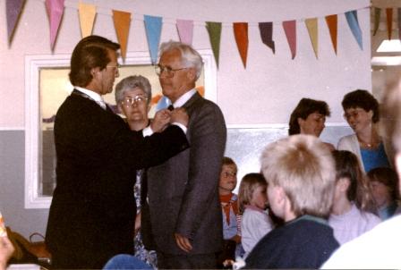 1989 1 juni Ridder in de orde van Oranje Nassau door R.A. v. Rappard 131