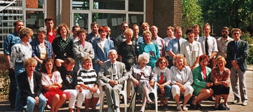 W 17 mei 1992 Reünie Jan Ligthartschool klas 6 Coen Kranen 