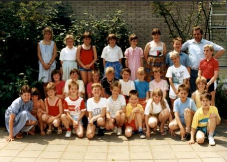 1987 88 groep 6 Foto Doewe Jager