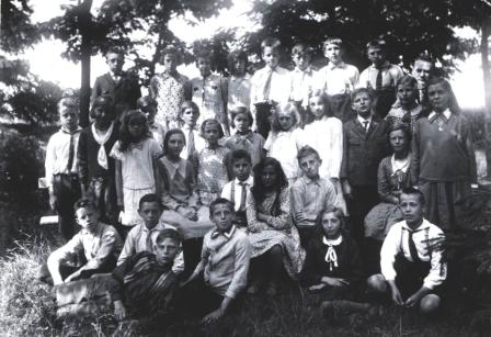 26 1927 schoolreis foto Eef Oosterink juf de Zeeuw 1927 1930