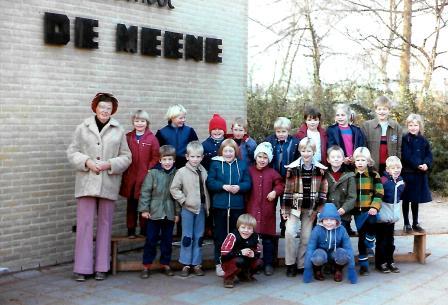1984 Groep 3 met juf Els van Strien