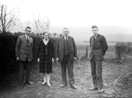 1929 ca. Personeel kreuzen tilly Boenk Denkers en Nusselder 