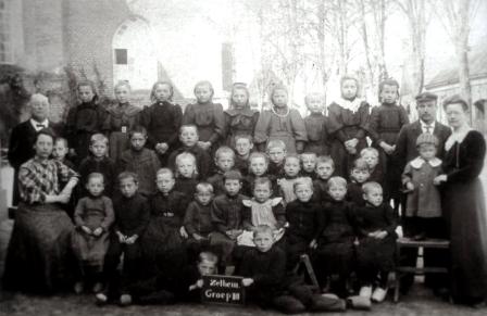 1910 klassefoto groep 3 ob school koestraat 