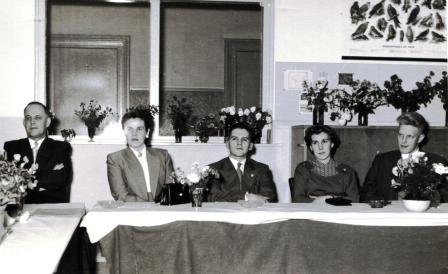 1955 ca. mid. Doeleman rechts .Jansen Venneboer 