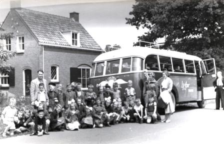 1955 schoolreisje met de Lijstertours 