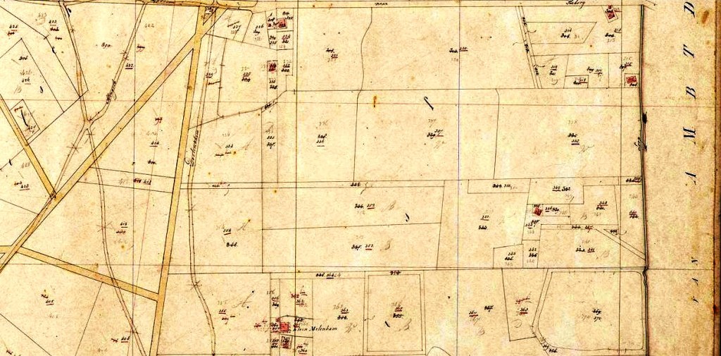 Heidenhoek 2 deelkaart 1820