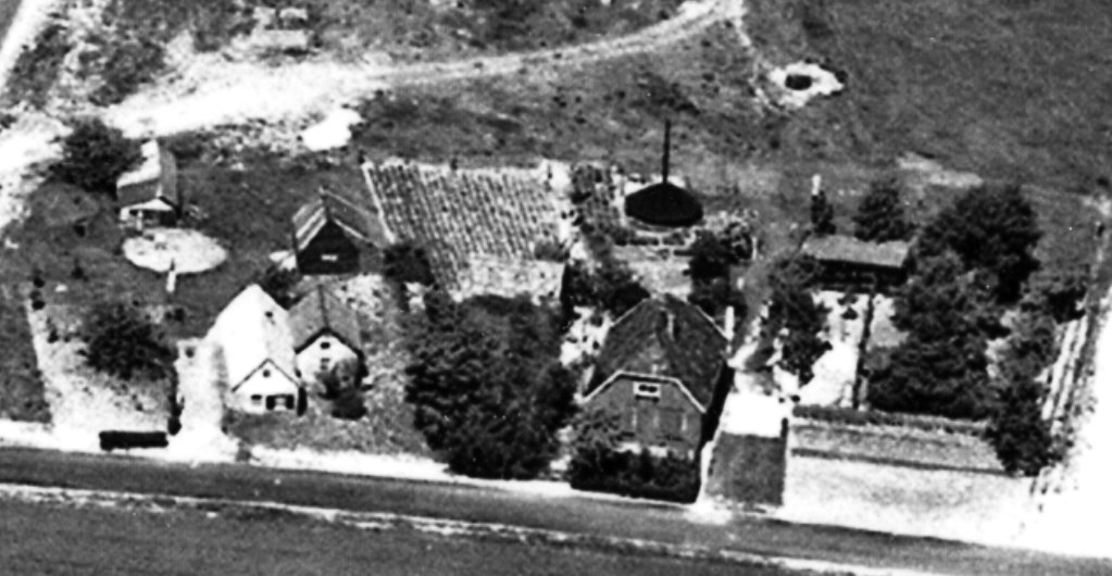 1970 ca. luchtfoto Stikkenweg 10 14