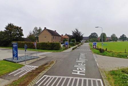 Halle Heideweg kruispunt Nijmansedijk
