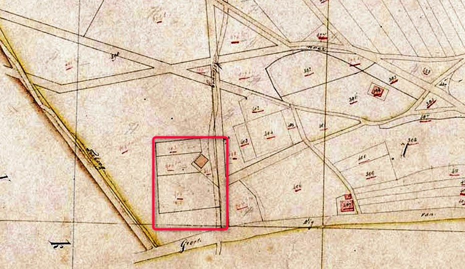 Kadasterkaart Hummeloseweg 29 1829