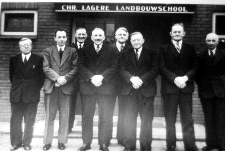 1950 20 HR bestuur leerkrachten landbouwschool