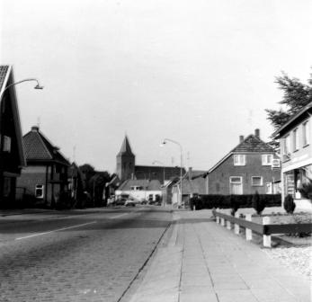 1972 gezicht op het dorp foto Rikkers