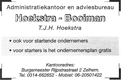 Hoekstra Booiman